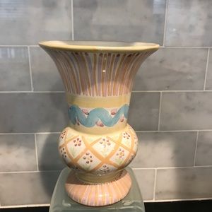 MACKENZIE CHILDS SUMMER FROCK VASE